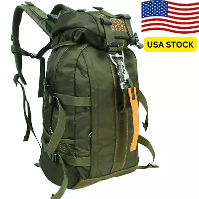 Parachute Flight Backpack Military Army Tactical Bag Travel Pilot Helmet Bag • $39.99