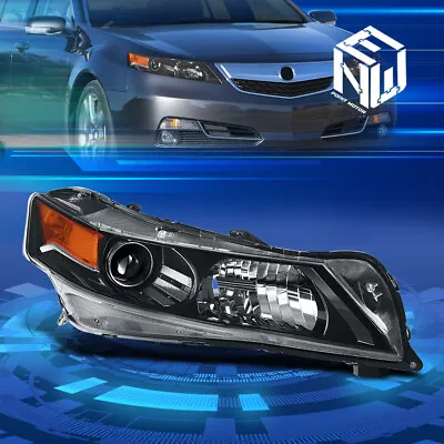 For 12-14 Acura TL Right Side Projector Headlight Head Lamp Replacement Black • $249.99