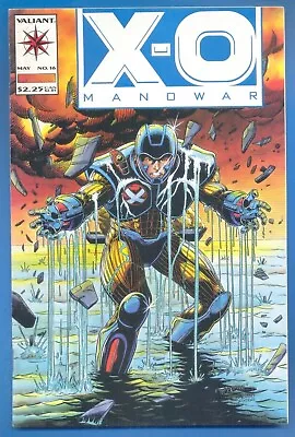 X-o Manowar.number 16.may 1993.valiant Comics • £2.50