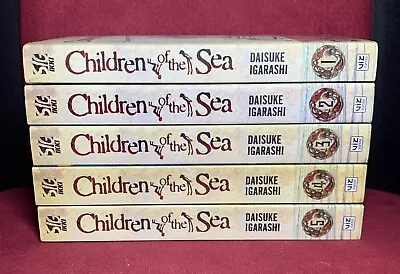 Children Of The Sea Vols. 1 2 3 4 5 By Daisuke Igarashi UNREAD English Manga • £152.80