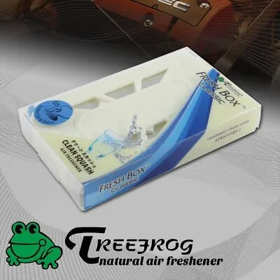 1 X Tree Frog Classic Clean Squash Home Car Air Freshener Fresh Box Refill 2.8oz • $6.99
