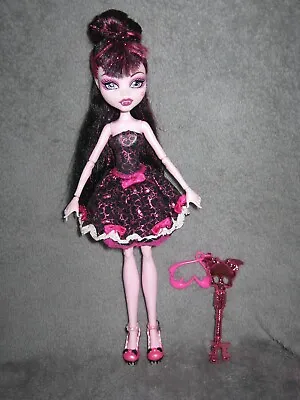 Monster High Doll Sweet 1600 DRACULAURA C210902 Near Complete + Key • $59.12