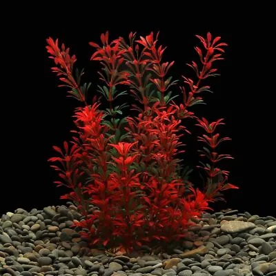 Large Aquarium Plants Artificial Plastic Fish Tank Plants Decoration Ornament • £10.70