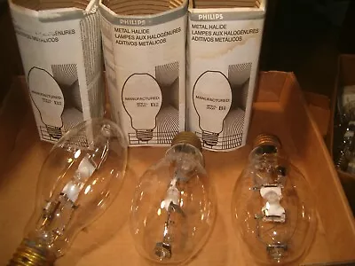 3 Philips Metal Halide Light Bulb 175Wr MH175/U • $21.95