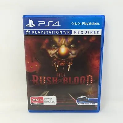 $24.97 • Buy Until Dawn Rush Of Blood - Sony PlayStation 4 PS4 - VR - PSVR - Tested & Working