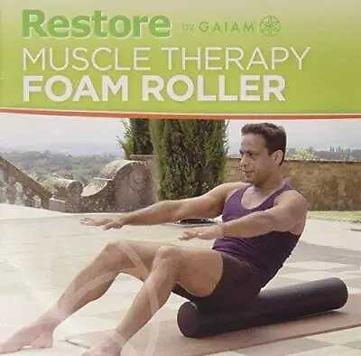 Restore By GAIAM Muscle Therapy Foam Roller DVD - DVD - VERY GOOD • $5.54