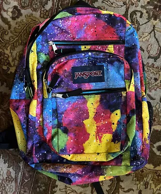 JANSPORT MULTI Color Splatter STUDENT BACKPACK • £9.64