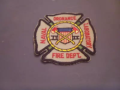 MD -  Naval Ordnance Laboratory  Maryland     Fire  Rescue  Department Patch • $10