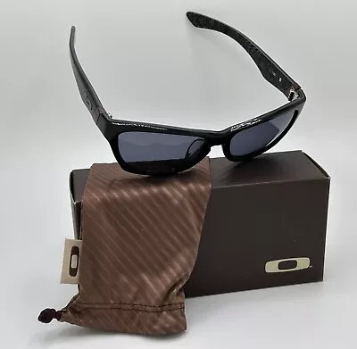 New Men's Oakley Jupiter Sunglasses Black Pattern With Grey Lenses • $109.99