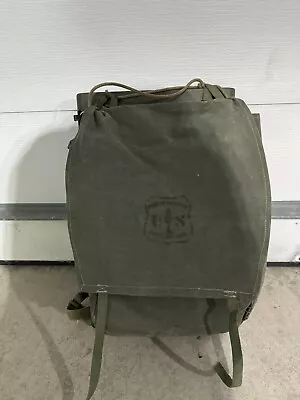 VINTAGE WW2 US Radio Wood Pack Frame Back Pack Board US Military • $75