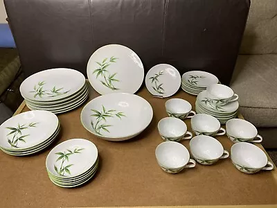 Craftsman China Orient 375 Full Service 41-piece Bamboo Pattern Made In Japan • $129.99