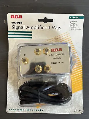 RCA Video 4-Way Signal Amplifier New In Package • $27.95