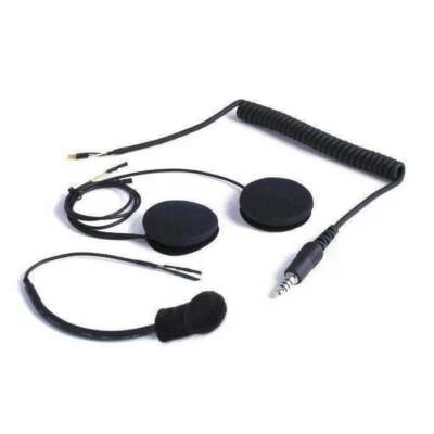 $100 • Buy Rugged Radios Peltor Coil Cord Helmet Kit With Flex Boom Mic & Helmet Speakers