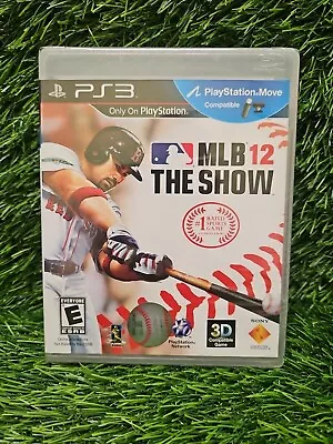 MLB 12 The Show (PlayStation 3 2012) Brand New Factory Sealed Read • $12.99