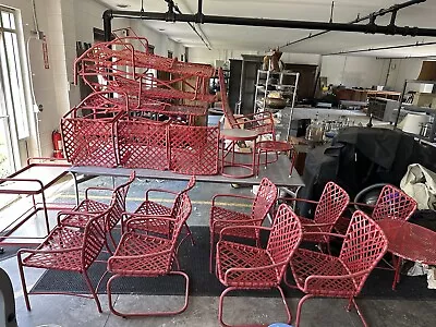 Vintage Brown Jordan Patio Furniture Set *RED* • $6000