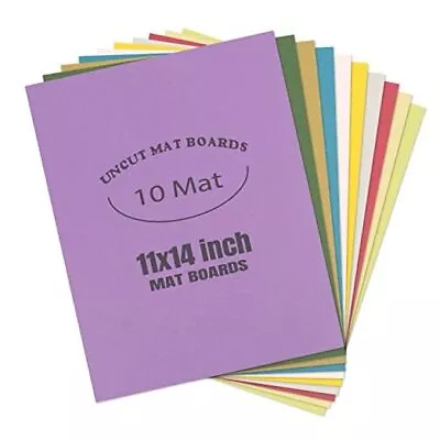 Auear Uncut Picture Mat Boards For Frame Print Artwork Assorted 11x14 Inch • $30.17
