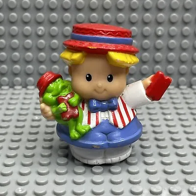 Fisher Price Little People Vintage 2003 Carnival Circus Eddie Boy With Frog • $4.48