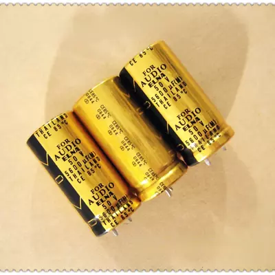 1Pcs ELNA FOR AUDIO (LAO) 5600uF/50V Electrolytic Capacitor For Fever Audio HiFi • $6.92