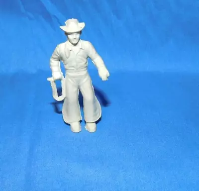 Marx Vintage Roy Rogers Standing Holding Lasso 60mm 1950's • $19