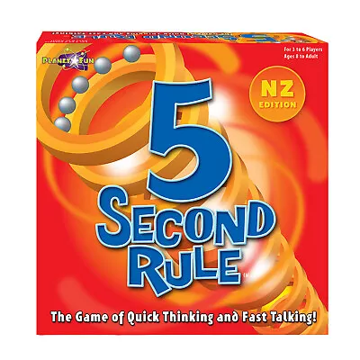 5 Second Rule: NZ Edition Board Game • $27.49