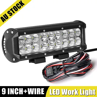 9  LED Work Light Flood Bar Marine Spreader Deck Mast Work Lights Boat White • $49.99