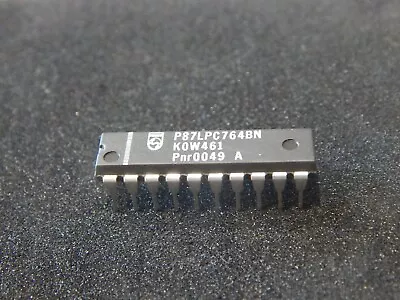 Philips P87lpc764bn Microcontroller Mcu 8bit 8051 20mhz Dip-20 - Fast Ship • $6