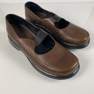 Dansko Elle Mary Janes Leather Shoes Professional Brown Womens 41 US 10.5 - 11 • $39.99