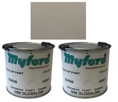 Original Genuine Myford Paint Grey 250ml Tins X 2 Touch Up Paint Grey Rdgtools • £22.50