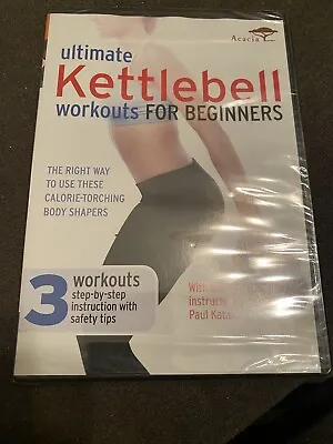 Ultimate Kettlebell Workouts For Beginners Paul Katami- Acacia- NEWUnopened DVD • $7.99