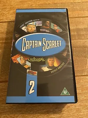 Captain Scarlet And The Mysterons Volume 2 VHS Video Four Episodes Retro VGC • £7.49