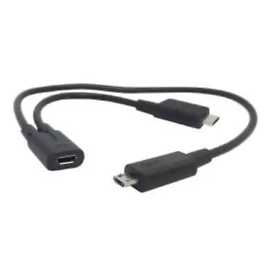 Chenyang CY Micro USB Female 1 To 2 Micro USB Male Splitter Extension Charge ... • $14.46