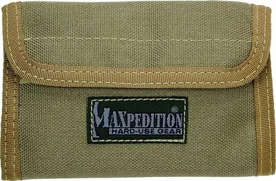 Maxpedition Spartan Wallet.Two Interior Hook & Loop Security Strips. Made Nylon • $27.89