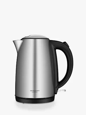 John Lewis ANYDAY JLK093 1.7L Kettle 2600W Modern Design Silver – VGC • £14.99