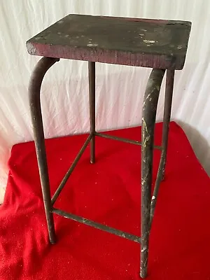Industrial Bar Stool Rustic Metal  Dining Seat Vintage Tall Chair  Retro • £45