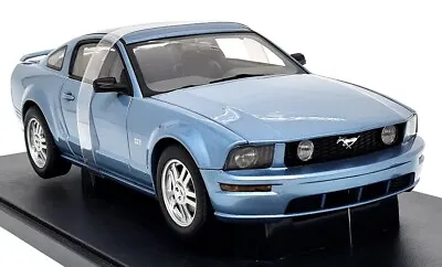 Autoart 1/18 - Ford Mustang GT 2005 Windoveil Blue Diecast Model Car • $274.16