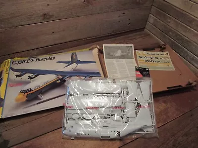 Vintage 1985 Testors Italeri Lockheed C-130 E/F Hercules 695 1/72 Model Kit • $79.99