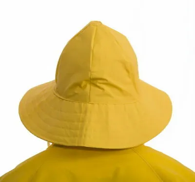 Tingley H53237 Rain Hat Ear Flaps Nautical Yellow Protective Weather Gear M L XL • $21.99