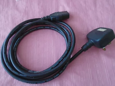 Spare Cable With 3 Pin Plug For Panasonic Fax Machine: Used: • £2.50