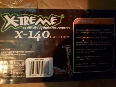 NEW X-treme X-140 Red Electric Scooter • $99.99