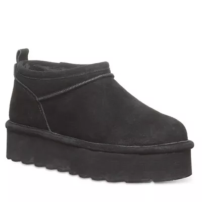 Bearpaw Retro Super Shorty Women's Boots - 3051w Black - 8 Medium • $74.95