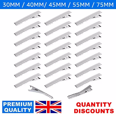 £1.20 • Buy Hair Clips Crocodile Alligator DIY Bow Bows Blank 1,10, 20, 50, 100 Crafting Lot