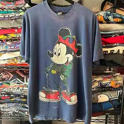 Vintage 1990s Mickey Mouse T Shirt • $30