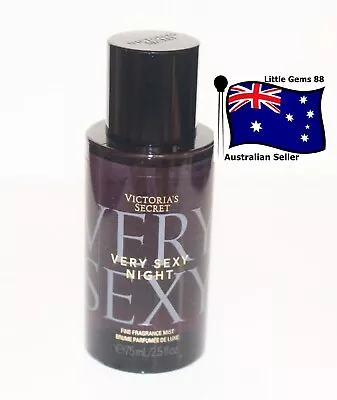 VICTORIA'S SECRET * Very Sexy Night * MIST SPRAY TRAVEL SIZE 75ML BRAND NEW • $19.95