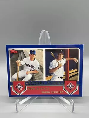 2003 Topps Future Stars Hank Blalock Mark Teixeira #324 Rookie RC TEXAS RANGERS • $1.50