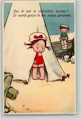 Mabel Lucie Attwell Postcard Dutch Camera Boy Early Card • £21