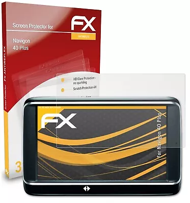 AtFoliX 3x Screen Protection Film For Navigon 40 Plus Matt&shockproof • £11.89