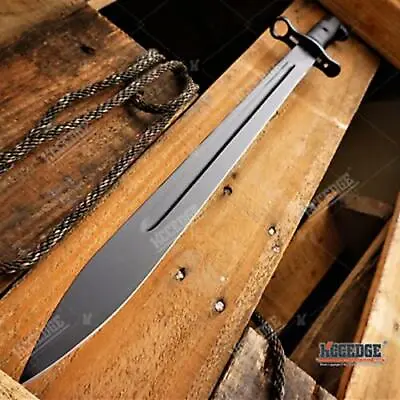20  WWII STYLE M1 GARAND BAYONET KNIFE SCABBARD W/ Belt Hanger Parkerized Steel • $56.18