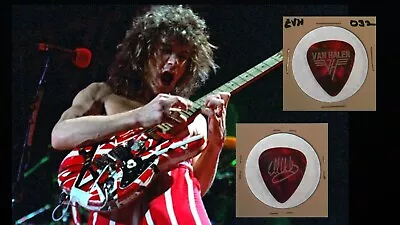 Eddie VAN HALEN GUITAR PICK 032 • $4.99