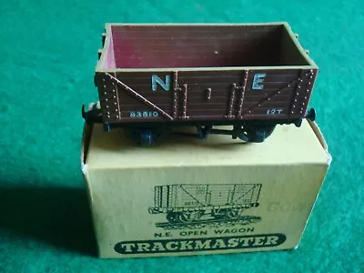 Model Railway Trackmaster N.E. Open Coal Wagon By Pyramid Toys. Boxed • £2.25