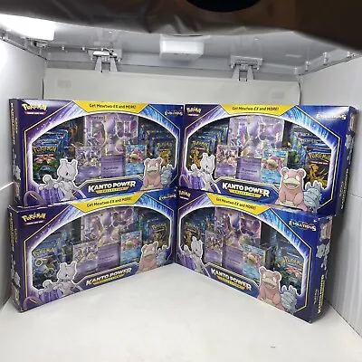 Pokemon Kanto Power Collection Box 4x Lot Mewtwo Sealed New In Hand Dragonite • $1164.95